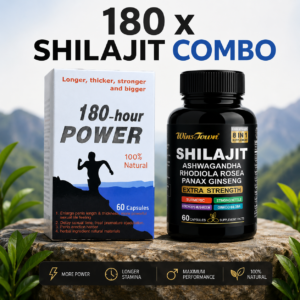 a picture of Shilajit & 180 hour power combo